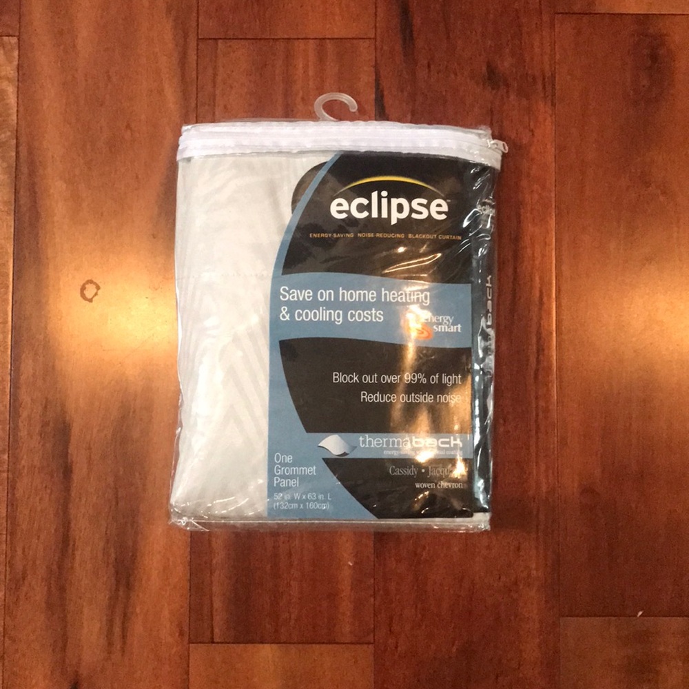 Eclipse Thermaback Microfiber Grommet curtains